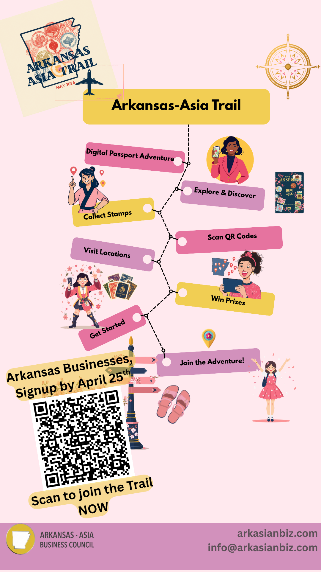 Passport to Adventure Arkansas-Asia Trail (Instagram Story)